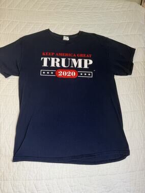Trump 2020 tshirt "Keep America Great" Shirt Large MAGA Donald President
